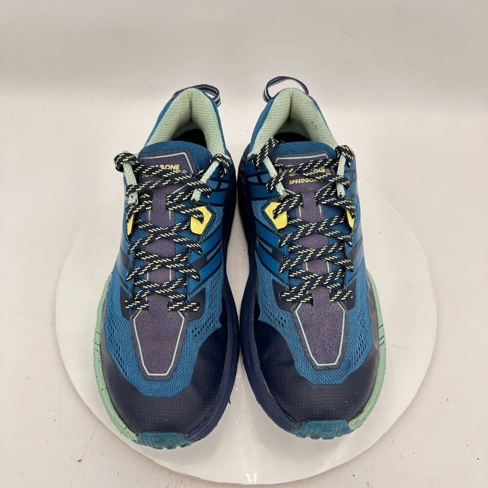 Hoka One One Speedgoat 3 Women Size 9.5 1099734 SMLB Seaport Medieval Blue Shoes - Picture 3 of 11